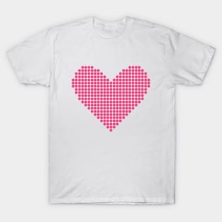 pink heart T-Shirt